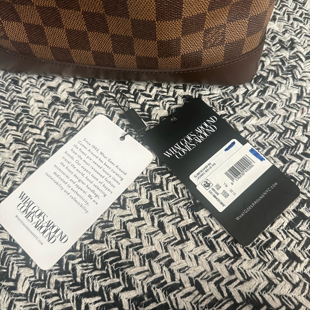 Louis Vuitton Brown Checkered Backpack - Picture 11 of 16